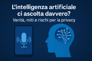 L’intelligenza artificiale ci ascolta davvero? Verità, miti e rischi per la privacy